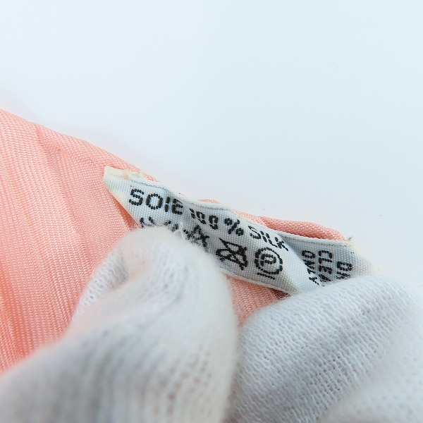 実際に弊社で買取させて頂いたHERMES/エルメス プリーツカレ Memoire d'Hermes エルメスの思い出 シルク スカーフの画像 5枚目