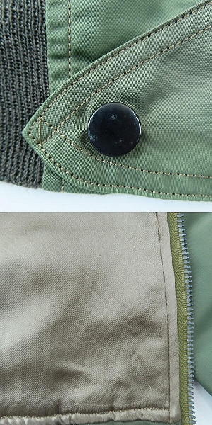 実際に弊社で買取させて頂いたBUZZ RICKSON'S/バズリクソンズ フライトジャケット L-2B BR10553/BR10554/Lの画像 9枚目