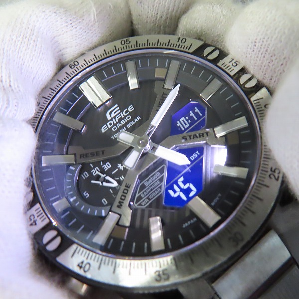 実際に弊社で買取させて頂いたCASIO/カシオ EDIFICE/エディフィス メカニックツールデザイン Bluetooth ECB-2000YTP-1AJFの画像 4枚目