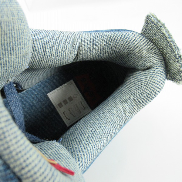 実際に弊社で買取させて頂いたNIKE×LEVI’S/ナイキ×リーバイス AIR JORDAN 4 RETRO NRG/エア ジョーダン 4 レトロ デニム AO2571-401/26の画像 4枚目