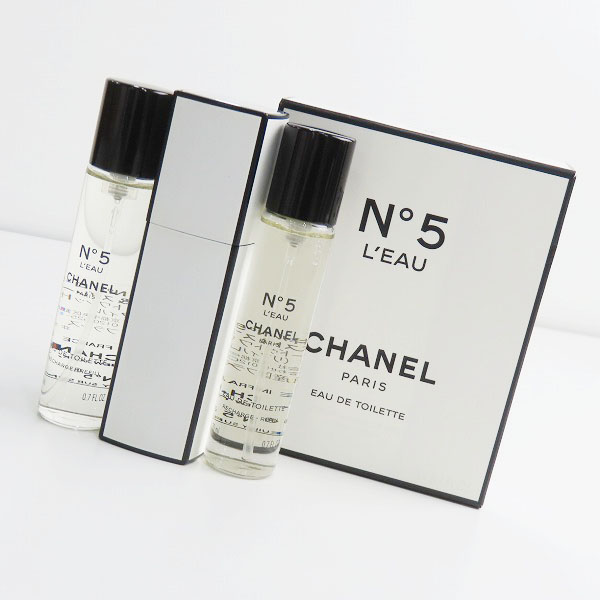 実際に弊社で買取させて頂いたCHANEL/シャネル №5 ローツイスト＆スプレイ 20ml×3