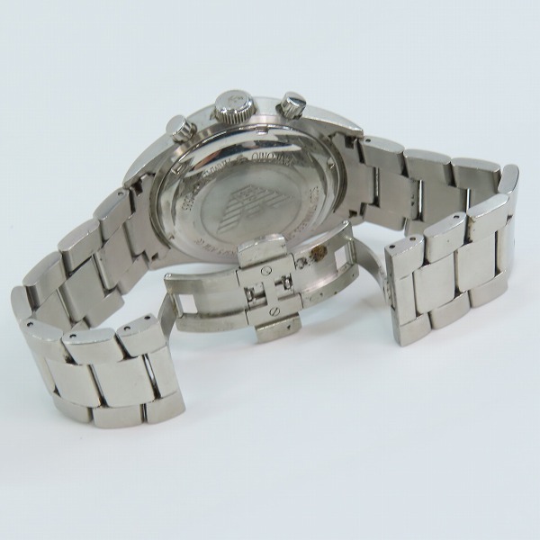 実際に弊社で買取させて頂いたEMPORIO ARMANI/エンポリオアルマーニ クロノグラ 腕時計 AR0585【動作未確認】の画像 3枚目