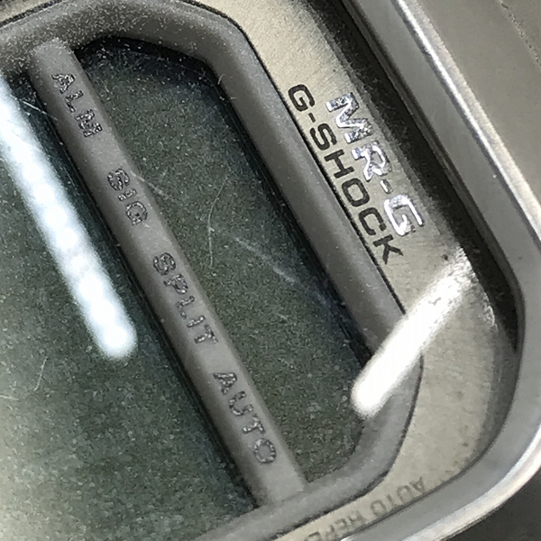 実際に弊社で買取させて頂いたG-SHOCK/Gショック MR-G チタニウム メタルバンド MRG-110-7【動作未確認】の画像 5枚目