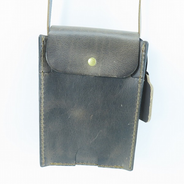 実際に弊社で買取させて頂いたHERZ/ヘルツ ショルダーポーチ/バッグ ダークブラウン