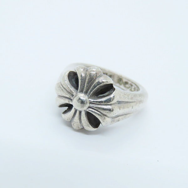 実際に弊社で買取させて頂いたCHROME HEARTS/クロムハーツ カットアウトCHプラスリング 6.5号