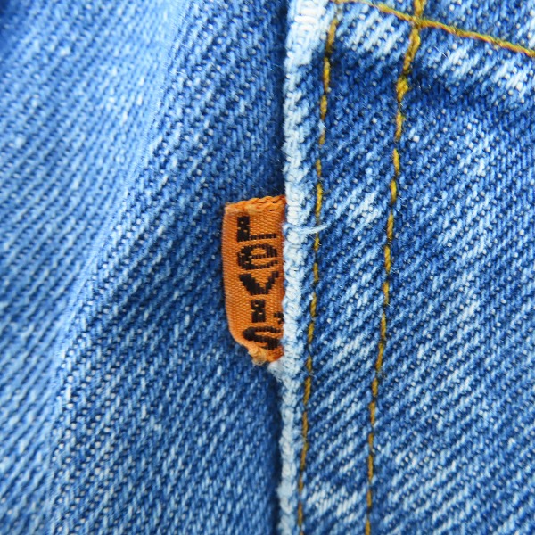 実際に弊社で買取させて頂いたLevi's/リーバイス 80s ヴィンテージ 刻印532 オレンジタブ デニムパンツ 519-0217 /W33 L33の画像 6枚目