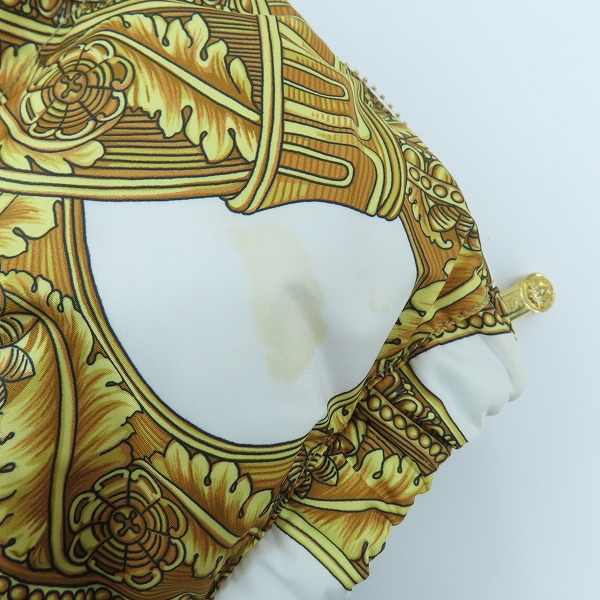 実際に弊社で買取させて頂いた【JPタグ】VERSACE/ヴェルサーチ 13FW バロッコ柄/総柄 ダウンジャケット A67619 A212277 13FW/46の画像 5枚目