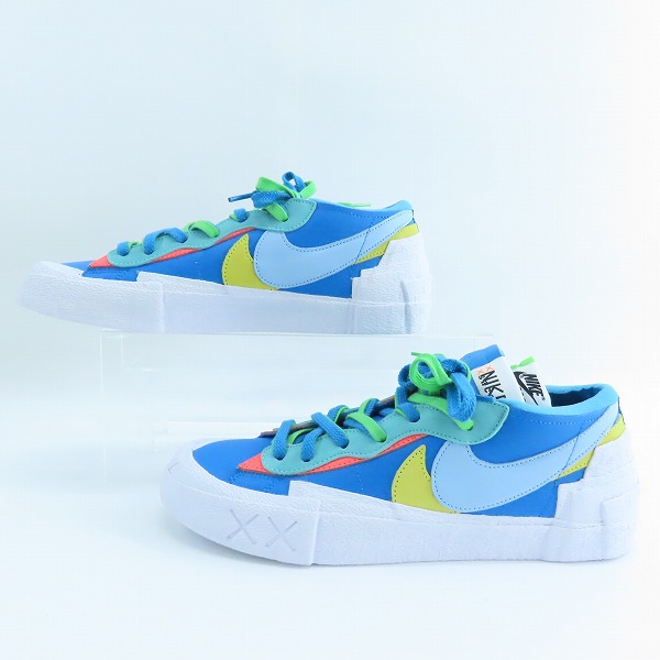 実際に弊社で買取させて頂いた【未使用】NIKE×KAWS×sacai/ナイキ×カウズ×サカイ BLAZER LOW/ブレーザーロー ネプチューンブルー DM7901-400/28.5の画像 3枚目