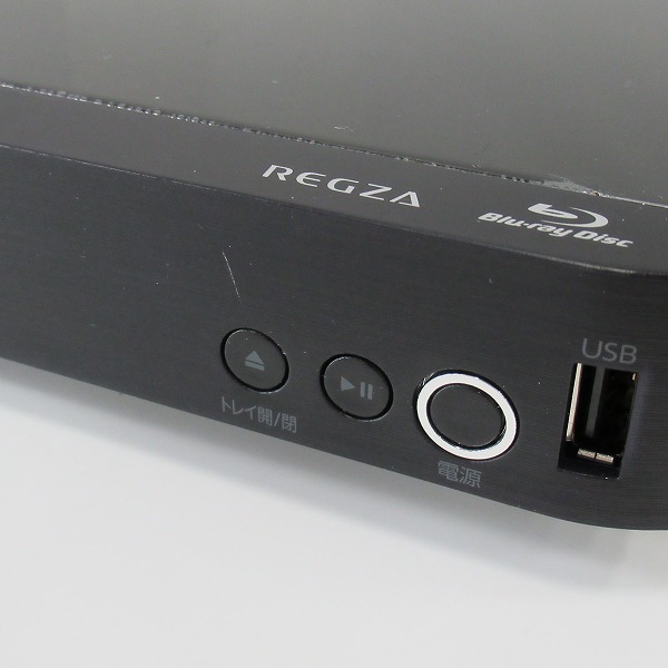 実際に弊社で買取させて頂いた東芝/TOSHIBA REGZA/レグザ ブルーレイディスクプレーヤー DBP-S500 2020年製【簡易動作確認済】の画像 6枚目
