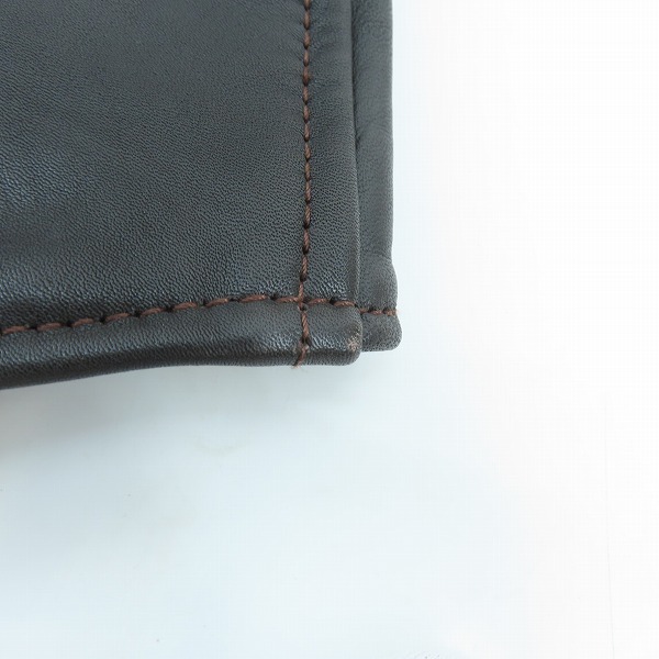 実際に弊社で買取させて頂いたAero LEATHER/エアロレザー エディフィス別注 ハーフベルデッド ホースハイドレザージャケット/36の画像 5枚目