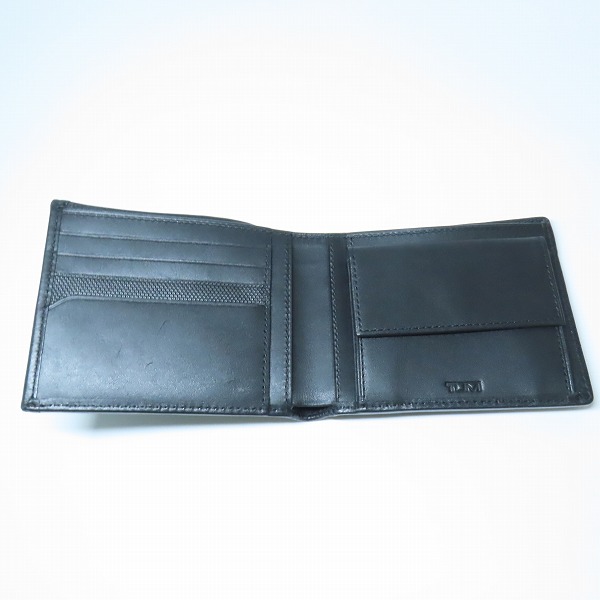 実際に弊社で買取させて頂いたTUMI/トゥミ  ALPHA SLG グローバル・ウォレット・ウィズ・コイン・ポケット 小銭入れ 二つ折り 01192237の画像 3枚目