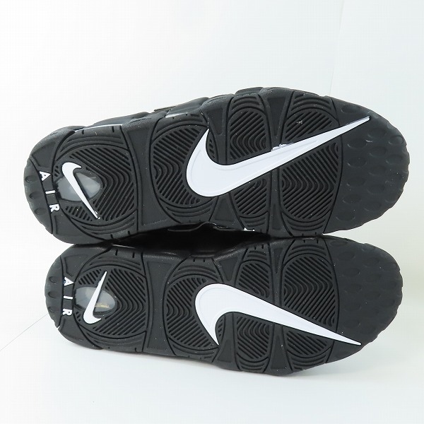 実際に弊社で買取させて頂いたNIKE×AMBUSH/ナイキ×アンブッシュ AIR MORE UP TEMPO LOW SP/エアモアアップテンポ ロー ブラック FB1299-001/28.0の画像 2枚目