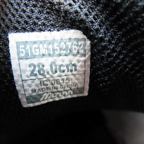 実際に弊社で買取させて頂いたMIZUNO/ミズノ ゴルフシューズ 51GM152762/28の画像 5枚目