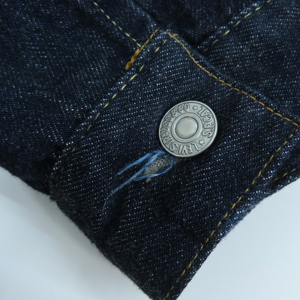 実際に弊社で買取させて頂いたLEVIS/リーバイス VINTAGE CLOTHING TYPE 2 JACKET デニムジャケット 1953 507XX/70507-0066/44の画像 8枚目
