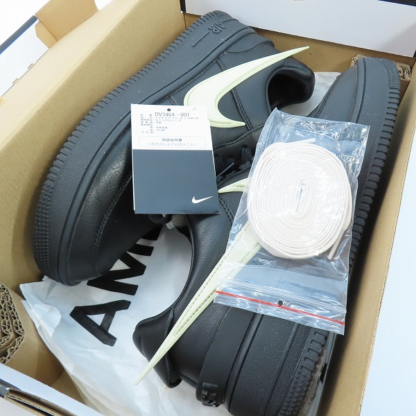 実際に弊社で買取させて頂いたNIKE×AMBUSH/ナイキ×アンブッシュ AIR FORCE 1 LOW SP/エア フォース 1 ロー スペシャル DV3464-001/27.5の画像 8枚目