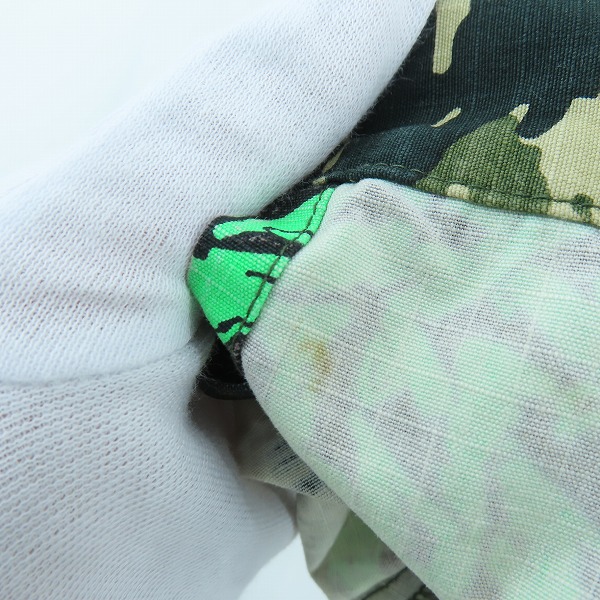 実際に弊社で買取させて頂いたUNDER COVER/アンダーカバー 01SS INTER LOCKING PANELS期 迷彩/カモフラ ジップアップジャケット Z202-3 /Mの画像 7枚目