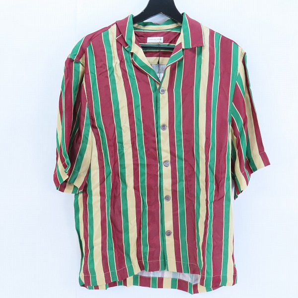 実際に弊社で買取させて頂いたDries Van Noten/ドリスヴァンノッテン Cassi Shirt - Bordeaux Stripe/カッシシャツ ボルドーストライプ/S