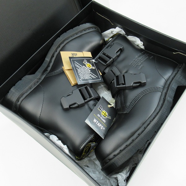 実際に弊社で買取させて頂いた【未使用】WTAPS×Dr. Martens/ダブルタップス×ドクターマーチン 1460 Remastered Boot/リマスタードブーツ 26446001/UK7の画像 8枚目