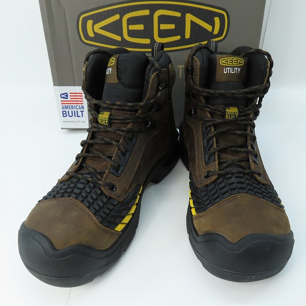 実際に弊社で買取させて頂いたKEEN/キーン TROY6 KBF WP/トロイ シックス カーボンファイバートゥ 安全靴/ブーツ 1025696D/10D