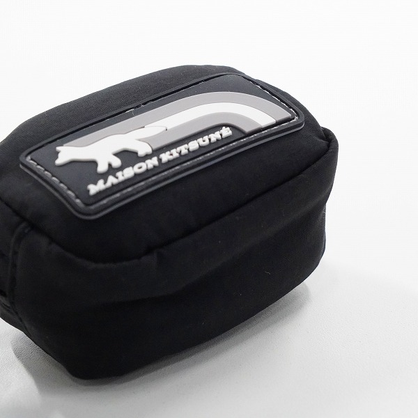 実際に弊社で買取させて頂いた【未使用】MAISON KITSUNE/メゾンキツネ NM05372WQ4034 FLASH FOX EARBUD CASE イヤホンケースの画像 3枚目