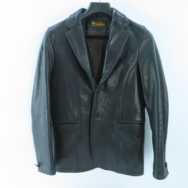 実際に弊社で買取させて頂いたRUDE GALLERY BLACK REBEL/ルードギャラリーブラックレーベル レザー テーラード ジャケット/S