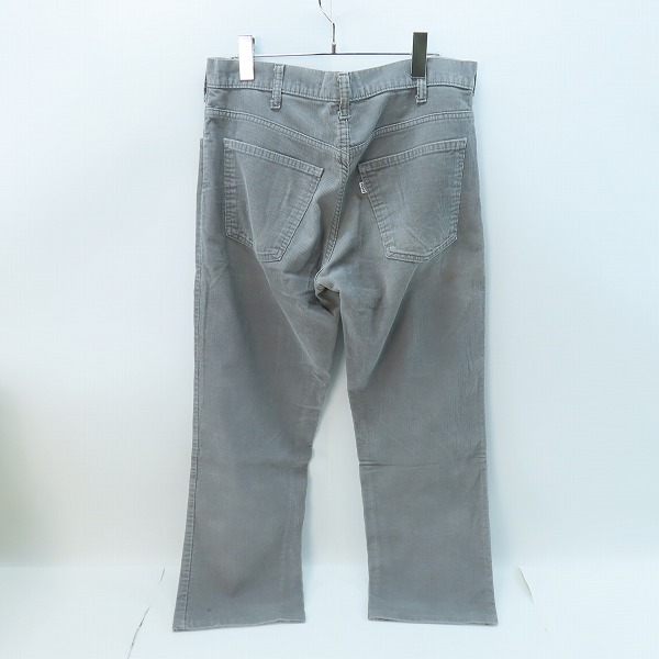 実際に弊社で買取させて頂いたLevis/リーバイス 80s ヴィンテージ 刻印536 白タブ コーデュロイパンツ 519-1555 W33 L33の画像 1枚目