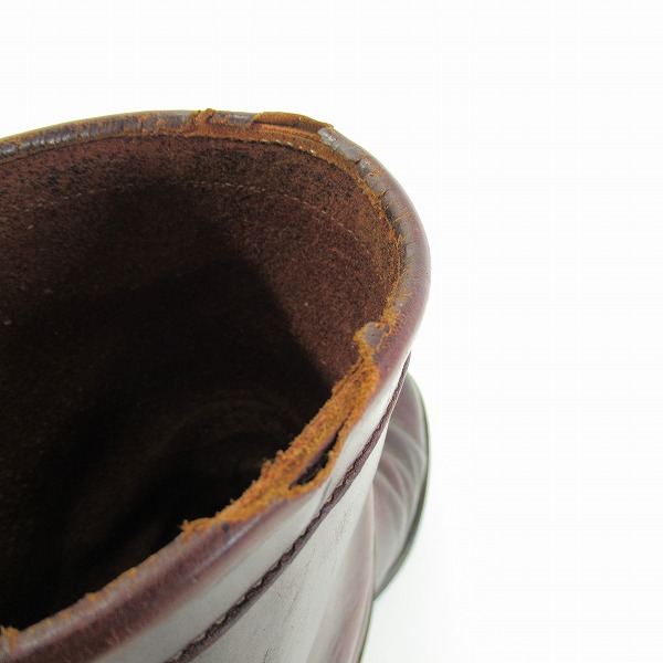 実際に弊社で買取させて頂いたCHIPPEWA/チペワ intage wellington boot/ヴィンテージウエリントンブーツ ペコスブーツ 91095/8Dの画像 8枚目