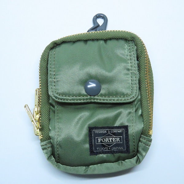 実際に弊社で買取させて頂いた(1)PORTER/ポーター TANKER/タンカー ポーチ カーキ