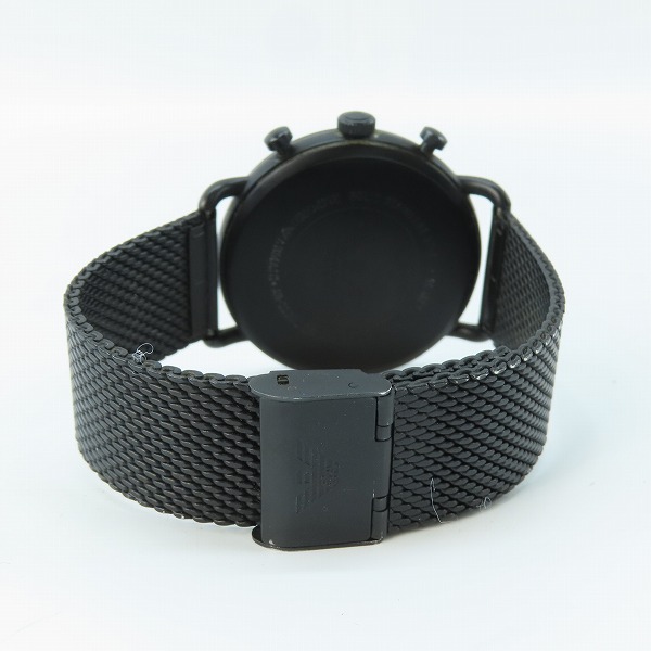 実際に弊社で買取させて頂いたEMPORIO ARMANI/エンポリオアルマーニ クロノグラフ デイト AR-11201【動作未確認】の画像 2枚目