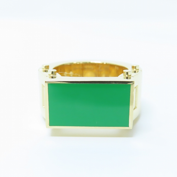 実際に弊社で買取させて頂いたBOTTEGA VENETA/ボッテガヴェネタ ボルト リング 680314 VAHU4/19.5-20.5号の画像 1枚目