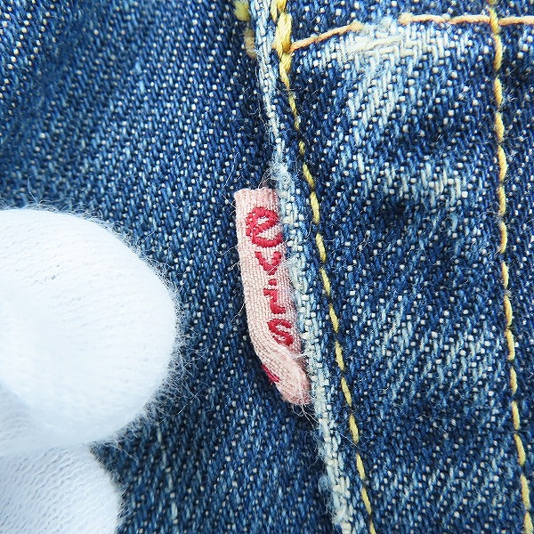 実際に弊社で買取させて頂いたEVIS/エヴィス/エビス 家紋 デニムパンツ/ジーンズ W30L35の画像 3枚目