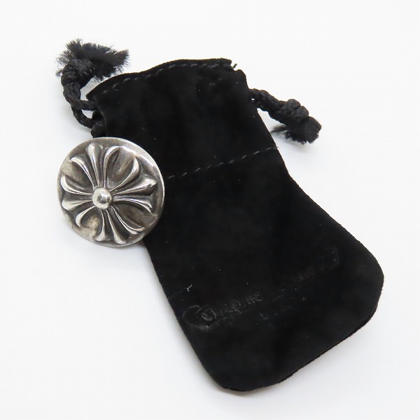 実際に弊社で買取させて頂いたCHROME HEARTS/クロムハーツ クロスボール コンチョの画像 6枚目