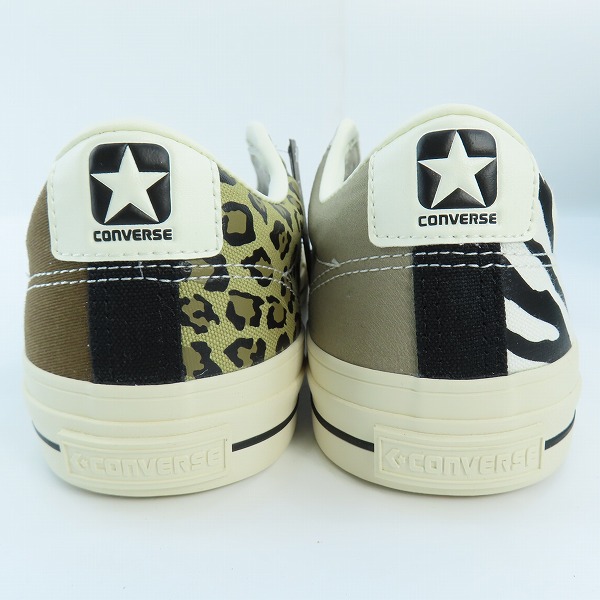 実際に弊社で買取させて頂いた【未使用】CONVERSE/コンバース SKATEBOARDING PRORIDE SK MT OX カモフラ/レオパード スニーカー 1SD110 /29の画像 1枚目