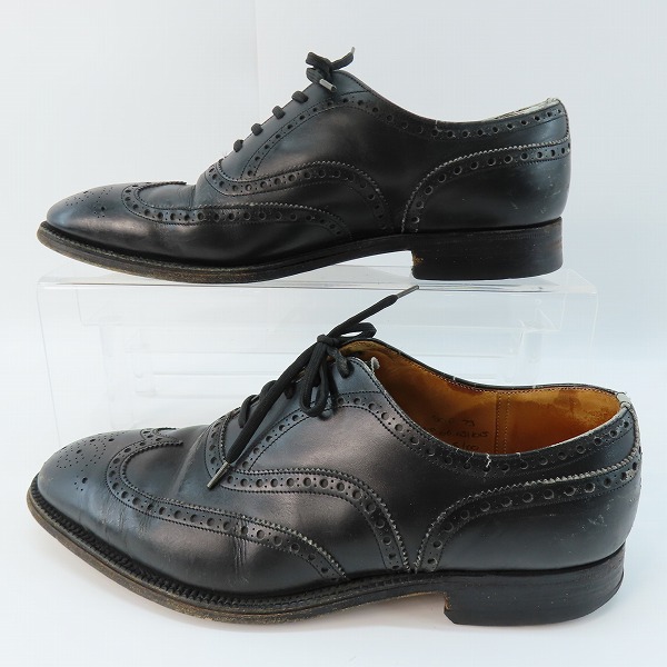 実際に弊社で買取させて頂いたChurch's/チャーチ ウィングチップ レザーシューズ 3645/80の画像 3枚目