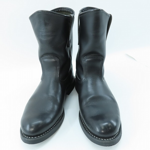 実際に弊社で買取させて頂いたRED WING/レッドウィング PECOS BOOTS/ペコスブーツ ブラック ビブラム ソール 8169/8E