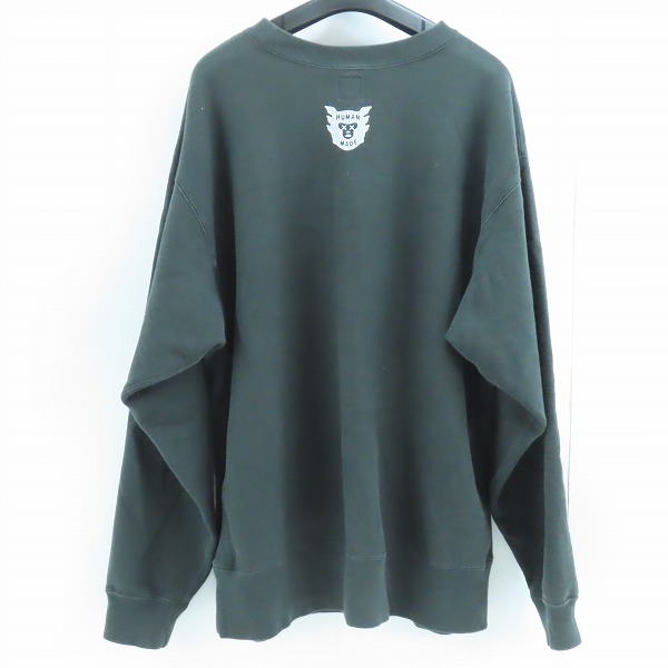 実際に弊社で買取させて頂いたHUMAN MADE×KAWS/ヒューマンメイド×カウズ SWEATSHIRT #3/トレーナー/XXLの画像 1枚目