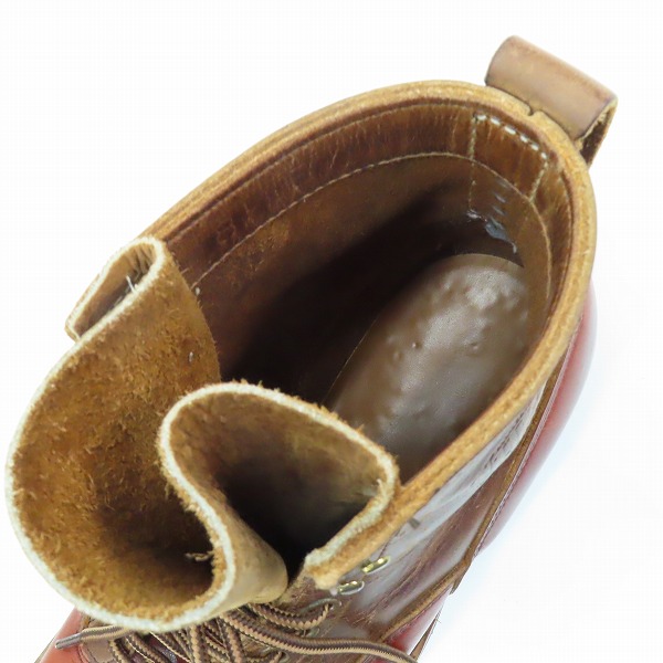 実際に弊社で買取させて頂いたWHITES BOOTS/ホワイツブーツ レースアップブーツ/8.5Eの画像 4枚目