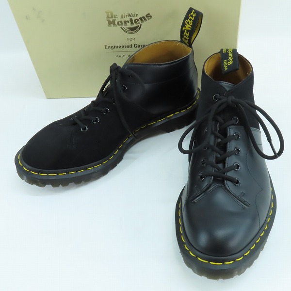 実際に弊社で買取させて頂いたDr.Martens × Engineered Garments/ドクターマーチン×エンジニアードガーメンツ CHURCH コンビレザー ブーツ 23659001/UK8