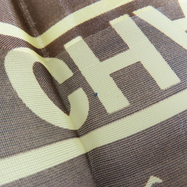 実際に弊社で買取させて頂いたCHANEL/シャネル ココマーク ロゴ ストール/スカーフの画像 5枚目