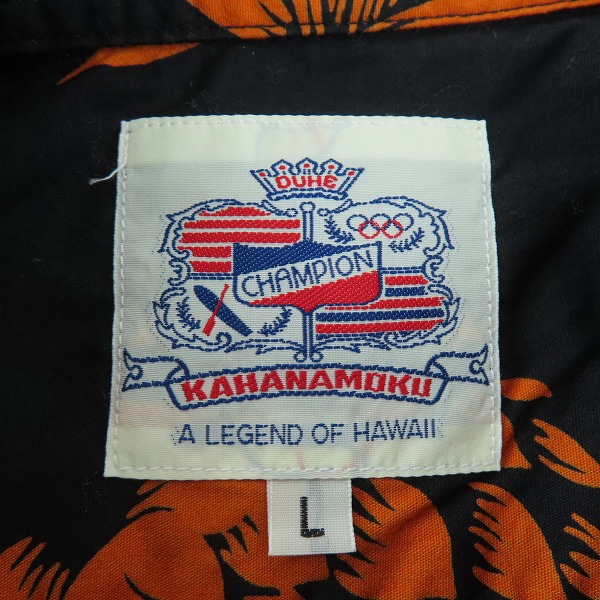 実際に弊社で買取させて頂いたDUKE KAHANAMOKU/デューク カハナモク 東洋 DUKE'S PINEAPPLE/パイナップル DK37811/Lの画像 2枚目