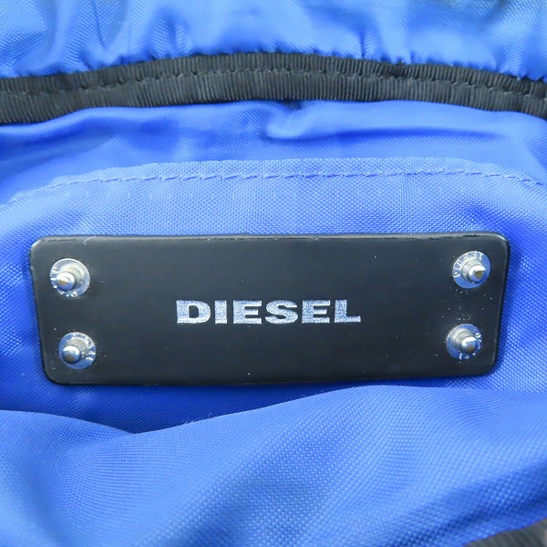 実際に弊社で買取させて頂いたDIESEL/ディーゼル ロゴ ショルダーバッグ ブラックの画像 5枚目