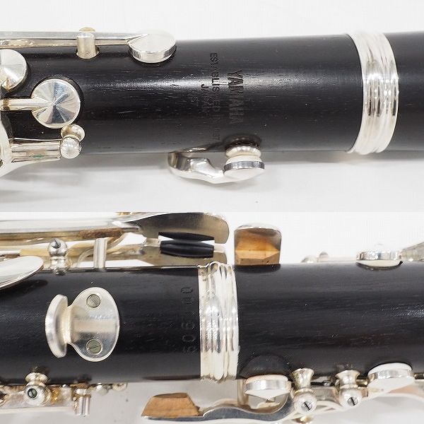 実際に弊社で買取させて頂いたYAMAHA/ヤマハ YCL-657/YCL657 German Clarinets/ドイツ クラリネットB♭管 エーラー式 ハードケース付の画像 2枚目