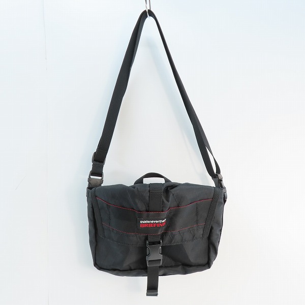 実際に弊社で買取させて頂いたBRIEFING×thisisneverthat/ブリーフィング×ディスイズネバーザット フラップポーチ/ミニショルダーバッグの画像 4枚目