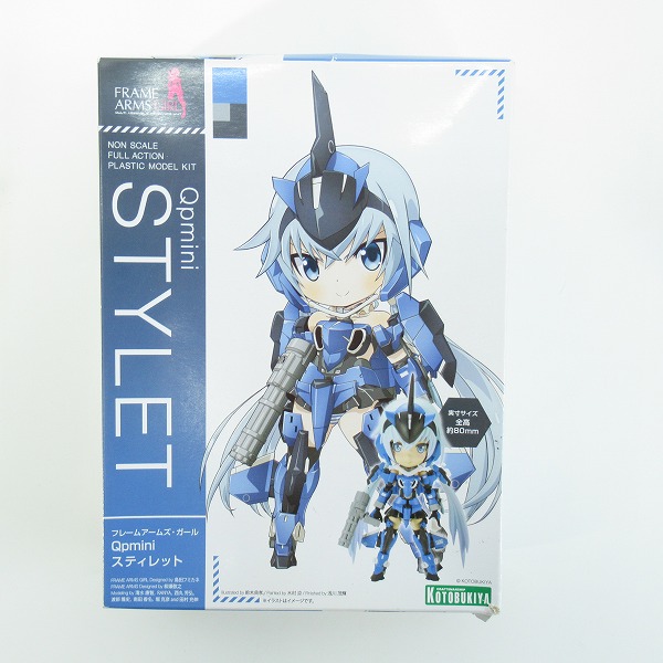 実際に弊社で買取させて頂いた【未開封】コトブキヤ フレームアームズ・ガール Qpmini スティレット/イノセンティア 2点セット/プラモデルの画像 1枚目