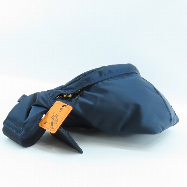 実際に弊社で買取させて頂いた(2)【未使用】PORTER/ポーター TANKER WAIST BAG (L) タンカー ウエストバッグ L アイアンブルー/622-76628の画像 2枚目