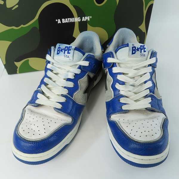 実際に弊社で買取させて頂いたA BATHING APE/アベイジングエイプ BAPE STA ローカットスニーカー OZX SH M191010/26