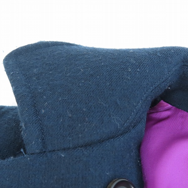 実際に弊社で買取させて頂いたPS Paul Smith/ポールスミス フード付き Pコート/38の画像 6枚目