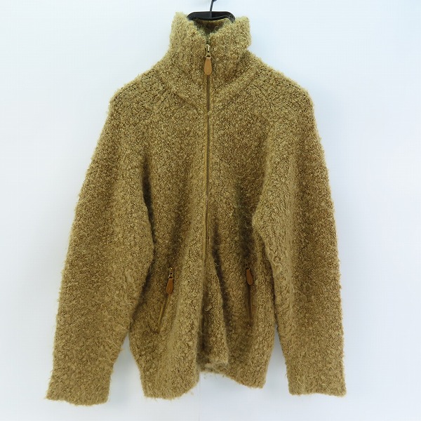 実際に弊社で買取させて頂いたFRAPBOIS/フラボア モヘヤ混ジップアップジャケット/1