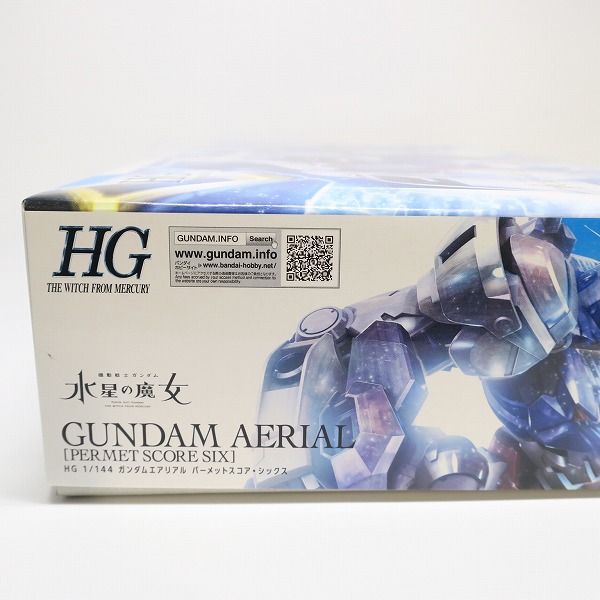 実際に弊社で買取させて頂いた【未組立】BANDAI/バンダイ HG 1/144 ガンダムエアリアル パーメットスコア・シックスの画像 6枚目