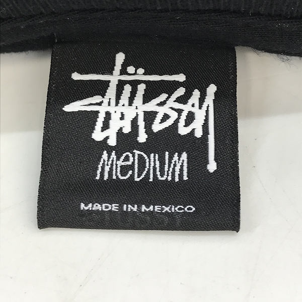 実際に弊社で買取させて頂いたSTUSSY×A BATHING APE/ステューシー×アベイシングエイプ  ロゴプリント Tシャツ ブラック Mの画像 2枚目